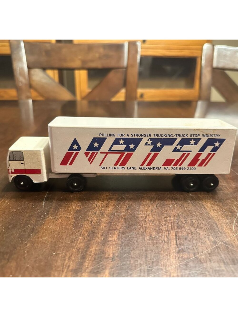 Vintage Ralstoy Toy Metal Semi Truck #14 & 18 Natso